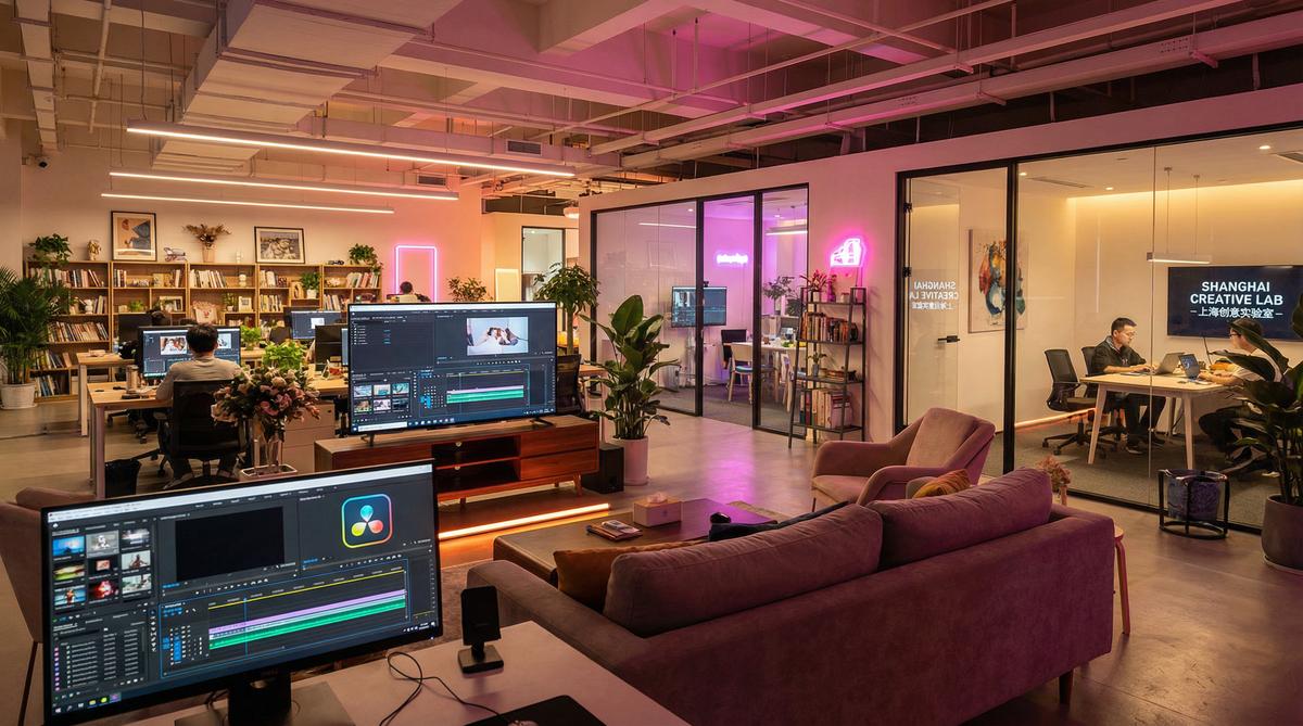 母狗传媒公司办公环境